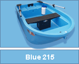 vente barque pêche SeaEco Blue 215
