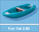 vente barque p�che Fun Yak 280