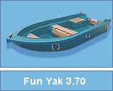 vente barque p�che Fun Yak 370