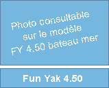 vente bateau Fun Yak s�cu 450, bateau moteur
