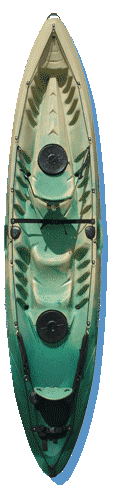 cano� kayak Ocean Quatro peche