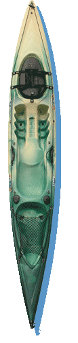 cano� kayak Tempo p�che