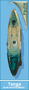 kayak sit on top cano� kayak Tango auto-certifi� p�che